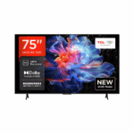 TCL 75"V6C 4K TV Google OS HDR10 HVA Panel Motion Clarity Dolby Audio; AiPQ Processor;