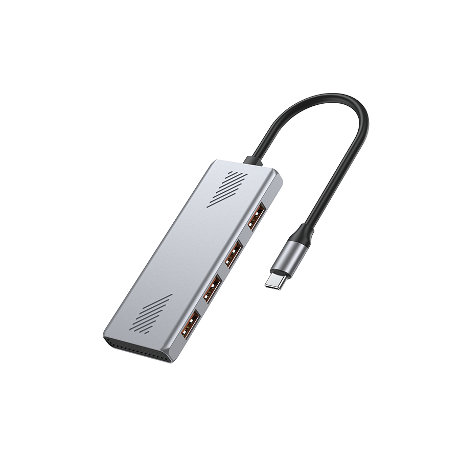 USB HUB GEMBIRD Type-C to 4-port USB 3.2 (Gen 2) UHB-CM-U310-A4-01