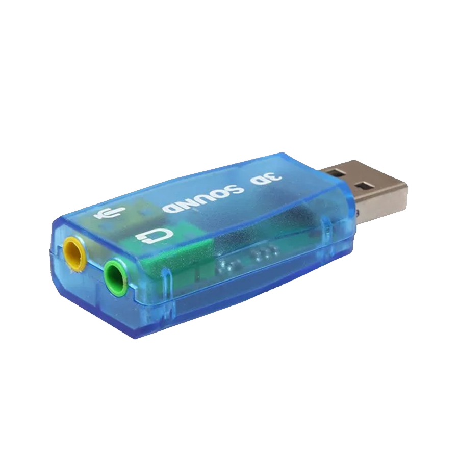 Zvučna kartica GEMBIRD, Virtus2, USB SC-USB-02