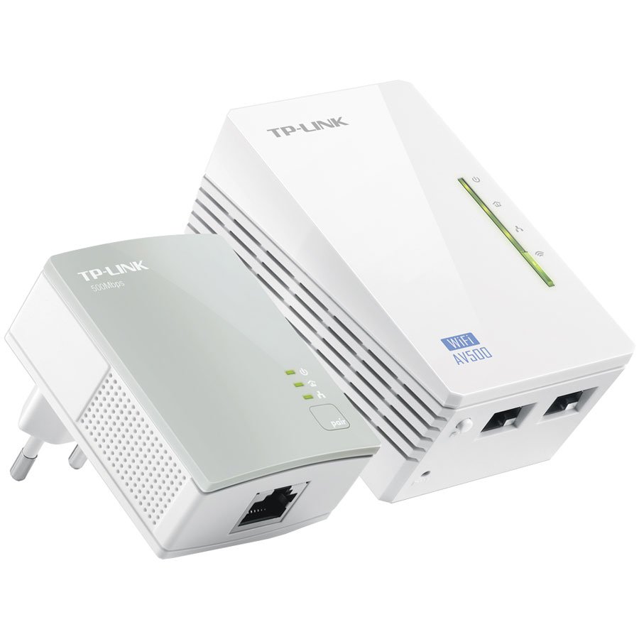 TP-Link TL-WPA4220 KIT AV600 Powerline Wi-FI KIT