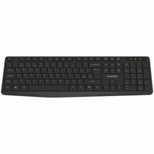 CANYON keyboard KB-W01 Wireless Black