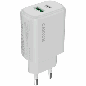 CANYON charger OnCharge 250 25W 1xPD 1xQC EU White