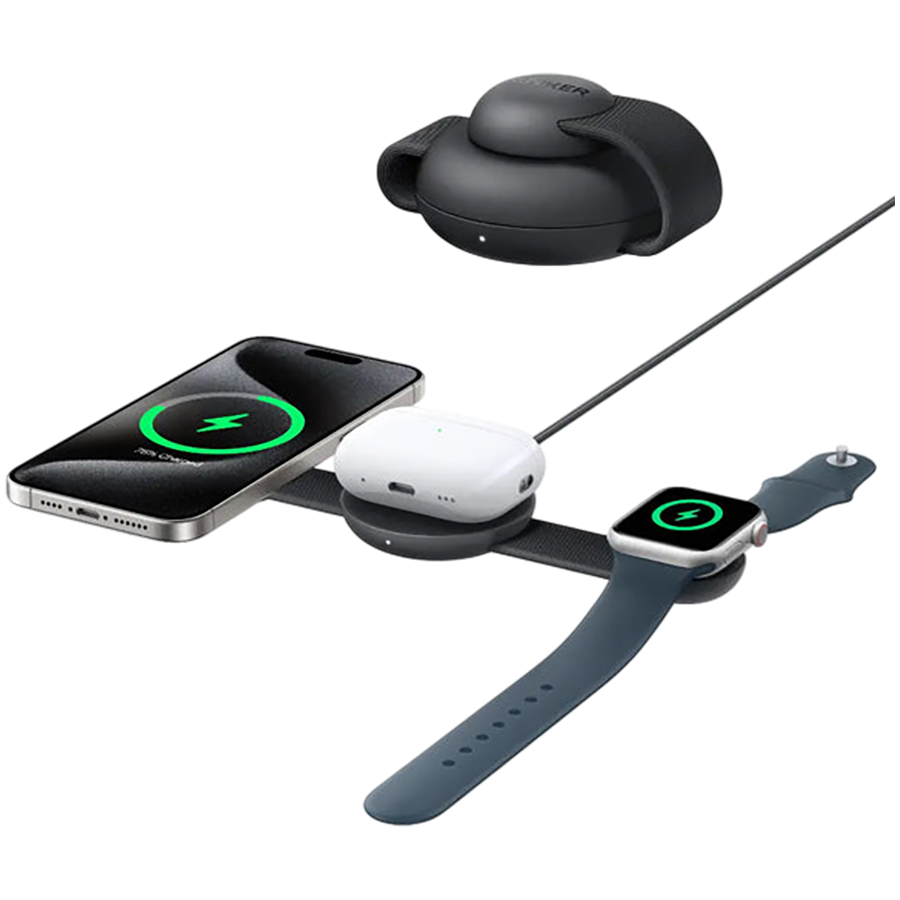 Anker MagGo Wireless Charging Station (3-in-1