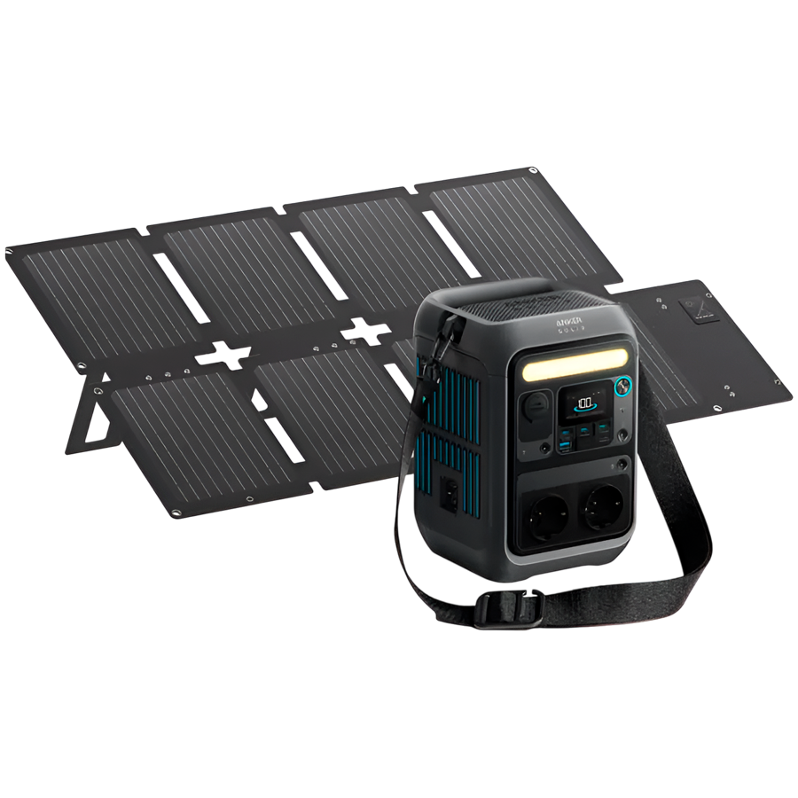 Anker SOLIX C300X DC plus PS60 Portable Solar