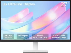 LG 27" 4K UltraFine Monitor 27US500-W
