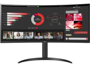 LG 34" UltraWide Zakrivljeni Monitor 34WR50QK-B