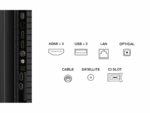 TCL 75"P7K 4K QLED TV 60Hz; Google TV; HDR multi-format; HVA Panel; Game Master; Dolby Atmos; AiPQ Processor; Slim & Uni-body; MEMC; HDR10+HDR10 HLG; Dolby AC4 Dolby TrueHD; Netflix Youtube Amazon Prime Apple-TV; HDMI 3x 2.1; USB 1x 2.0 + 1x 3.0;