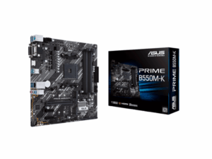 ASUS MB PRIME B550M-K;AMD B550;AM4;4xDDR4;VGA