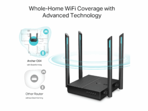 TP-Link ARCHER C64/AC1200 Wireless MU-MIMO WiFi Router