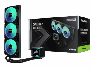 ASROCK 360 A-RGB LCD AIO CPU Liquid Cooler