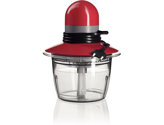 BOSCH sjeckalica 400W, CRVENA, 0.8L,INOX nož, ploča za tučenje vrhnja, SL