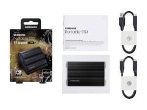 Samsung ext. SSD T7 Shield 1TB;USB 3.2 Gen 2 Black