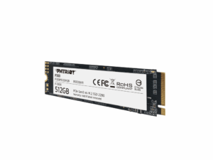 Patriot SSD 512GB M.2; P300 M.2 PCIe Gen 3 x4; up to R/W : 1700/1100MB/s