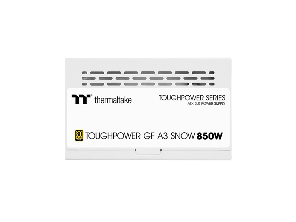 Thermaltake GF3 A3 850W White PSU, Toughpower, ATX 3.0, 80+ gold, PCIe 5.0, fully modular
