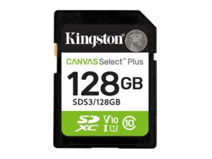 Kingston SD 128GB Class 10;Canvas Select Plus