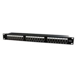 PATCH PANEL 24 PORTA cat.5e, shielded, NPP-C524-002, designed for 19" standard, 483x111x45 mm