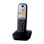 KX-TG1911FXG Panasonic telefon crni.  1,25" LCD ekran, Tel. imenik 50 brojeva, prikaz pozivnog broja na čekanju. Mute.