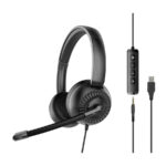 Slušalice sa mikrofonom SPEEDLINK METIS SL-870007-BK, 3,5mm + USB sound card