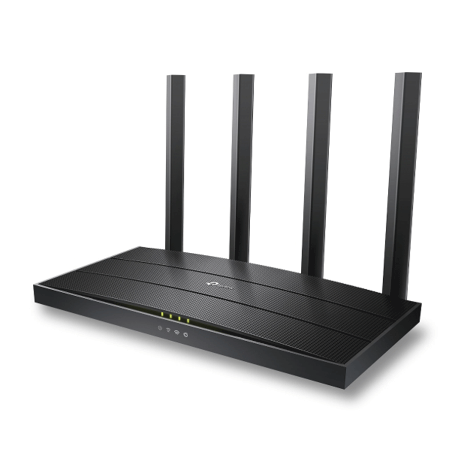 ROUTER TP-Link Archer AX12 AX1500 Dual-Band Wi-Fi 6 ruter, 300 Mbps na 2,4 GHz + 1201 Mbps na 5 GHz, 4×ant, 1GHz DC CPU, 1× G WAN port, Archer-AX12
