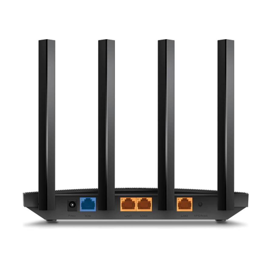 ROUTER TP-Link Archer AX12 AX1500 Dual-Band Wi-Fi 6 ruter, 300 Mbps na 2,4 GHz + 1201 Mbps na 5 GHz, 4×ant, 1GHz DC CPU, 1× G WAN port, Archer-AX12