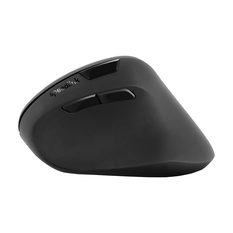 Miš SPEEDLINK PIAVO Ergonomic Vertical Mouse – Wireless, rubber-black, SL-630019-RRBK