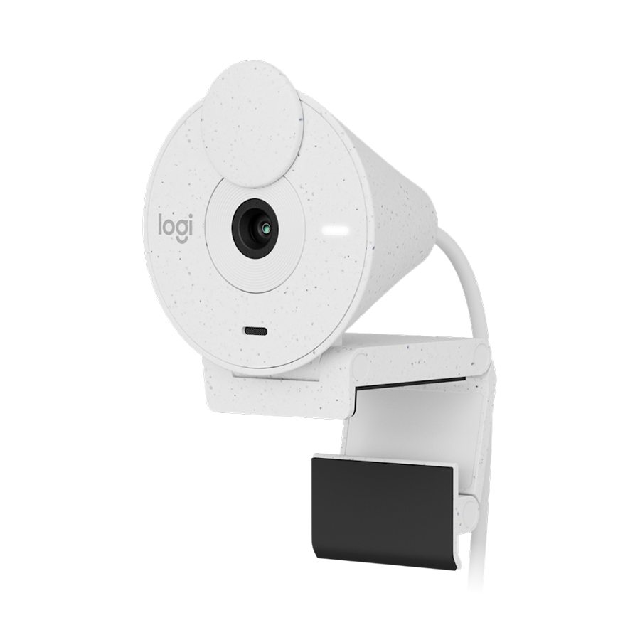 WEB camera LOGITECH Brio 300, USB,1920×1080,720p,White, 960-001442