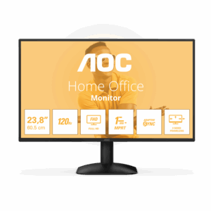 MONITOR AOC 24B31H  120hz 23,8" FHD 1920x1080, HDMI. VGA. VESA 100 x100. crni. 3god.GAR.