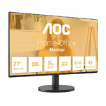 MONITOR AOC 27B31H 27" IPS, 1920x1080, 120Hz, 1ms MPRT, 300 cd/m2, 1500:1, Adaptive Sync, VGA, HDMI, Tilt, Black, VESA, 3y