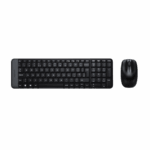 Tastatura+miš bežično Logitech MK220, crno, USA 920-003161