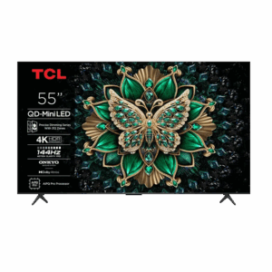 TCL 55"C6K 4K QD-Mini LED TV 144Hz Google TV; Game Master; Dolby Atmos; Onkyo 2.1; HDR Premium, 55C6K
