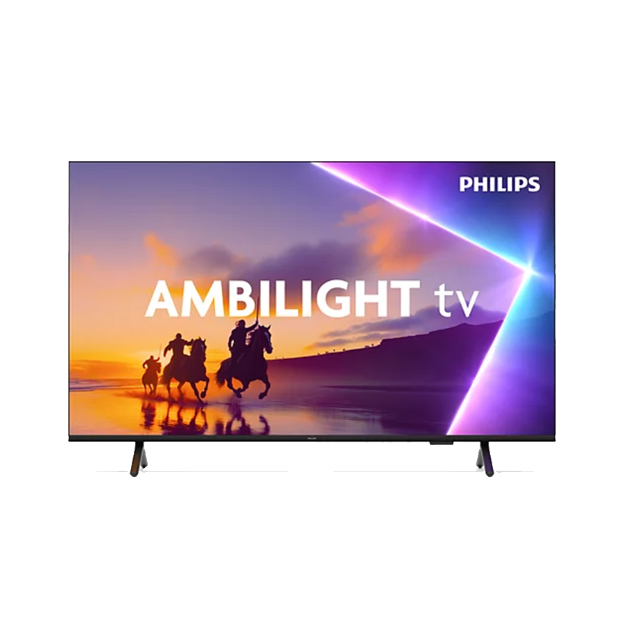 Philips TV 55″ 55PUS8510 4K Qled Titan OS; AMBILIGHT TV; Pixel Precise Ultra HD; Dolby Atmos + soundbar TAB4000/10