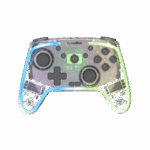 Game Pad SPEEDLINK RAIT NX RGB Gamepad - Wireless/Wired, PC/Android/Switch OLED/Lite, clear transparent, SL-650115-CR