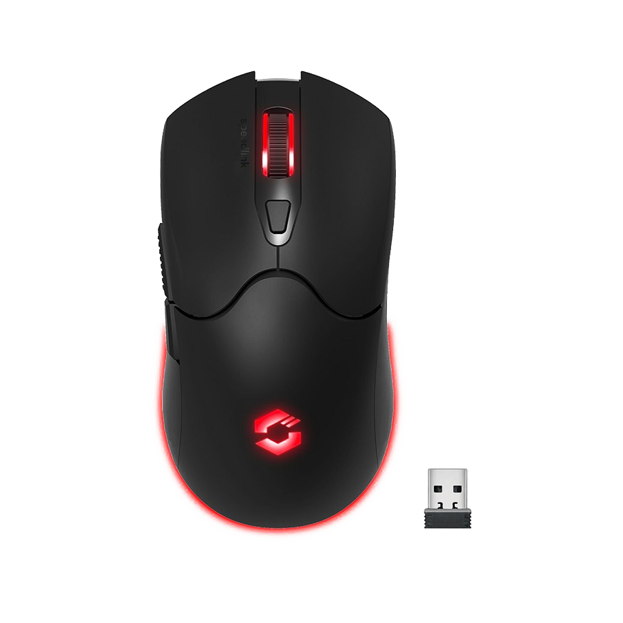 Miš SPEEDLINK VELOX Rechargeable RGB Gaming Mouse – Wireless, white, SL-680102-WT