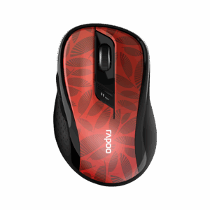 Miš RAPOO M500 DR RED Trendy Wireless Multi-Mode Mouse, R-18589