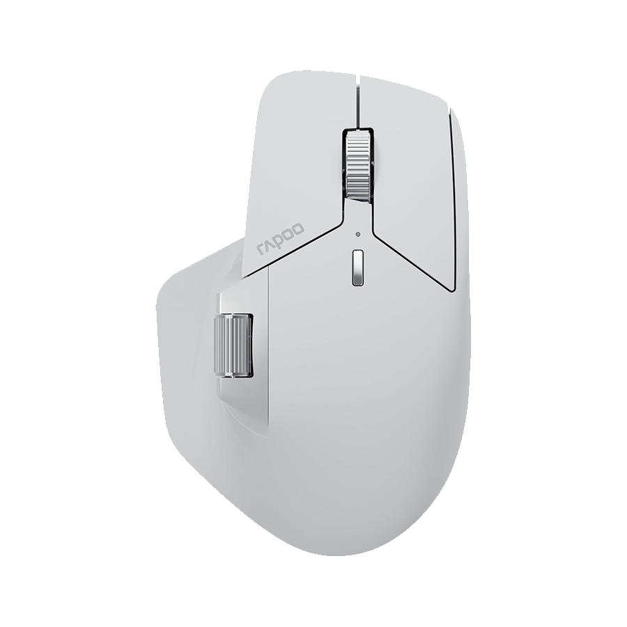 Miš RAPOO MT760L – rechargeable Mouse Wireless, Bluetooth Grey, White, R-12528