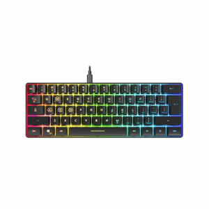 Tastatura SPEEDLINK LETOS RGB 60% Gaming Keyboard, black - US layout, SL-670014-BK-US