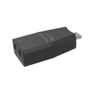 Zvučna kartica SPEEDLINK VIGO USB-C Sound Card, black, SL-880501-BK