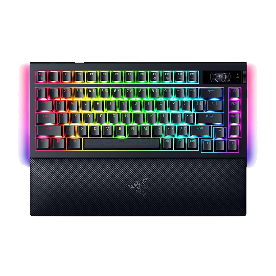 Tastatura Razer Razer BlackWidow V4 Pro 75% – Wireless Hot-swappable Gaming Keyboard – US Layout – FRML, RZ03-05130100-R3M1