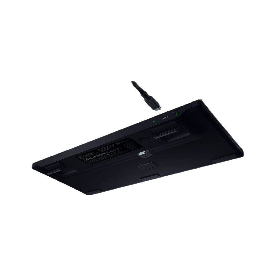 Tastatura Razer BlackWidow V4 Low-profile Tenkeyless HyperSpeed – Wireless Low-profile Mechanical Gaming Yellow Linear Switch – US RZ03-05450100-R3M1