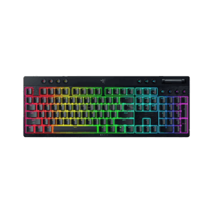 Tastatura Razer BlackWidow V4 Low-profile HyperSpeed - Wireless Low-Profile Mechanical Gaming Green Clicky Switch US FRM RZ03-05270100-R3M1