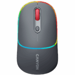 CANYON mouse MW-22 2in1 BT/ Wireless Dark Grey