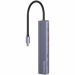 CANYON hub DS-17 6in1 4k USB-C Grey