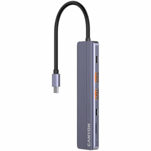 CANYON hub DS-17 6in1 4k USB-C Grey