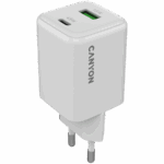 CANYON charger CU45AC GaN 45W 1xPD 1xQC EU White