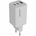 CANYON charger CU65ACC GaN 65W 2xPD 1xQC EU White
