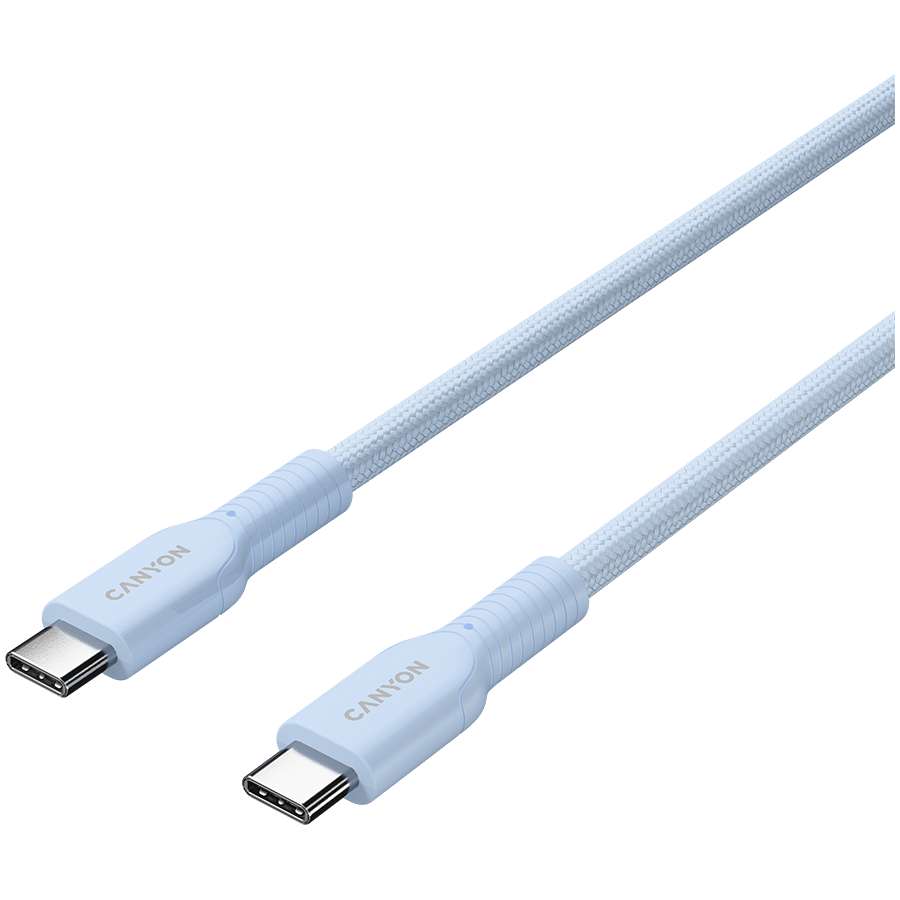 CANYON cable OnWire 60CL C-C 60W COLOR Braided 1m