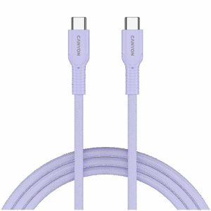 CANYON cable OnWire 60CL C-C 60W COLOR Braided 1m