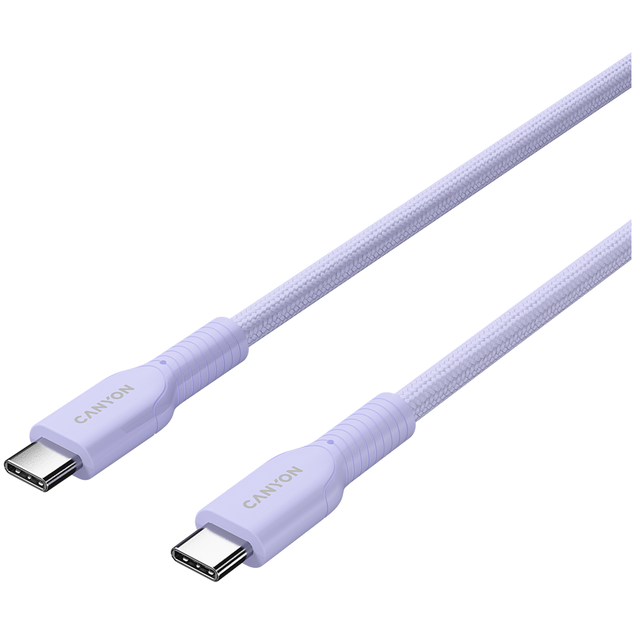 CANYON cable OnWire 60CL C-C 60W COLOR Braided 1m