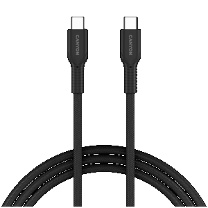 CANYON cable OnWire 60CL C-C 60W COLOR Braided 1m