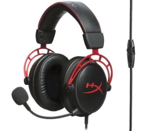 HyperX Cloud Alpha Red - Gaming Headset (Black-Red)